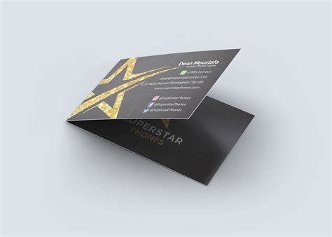 Folded Business Card Design The Leaflet Design Company