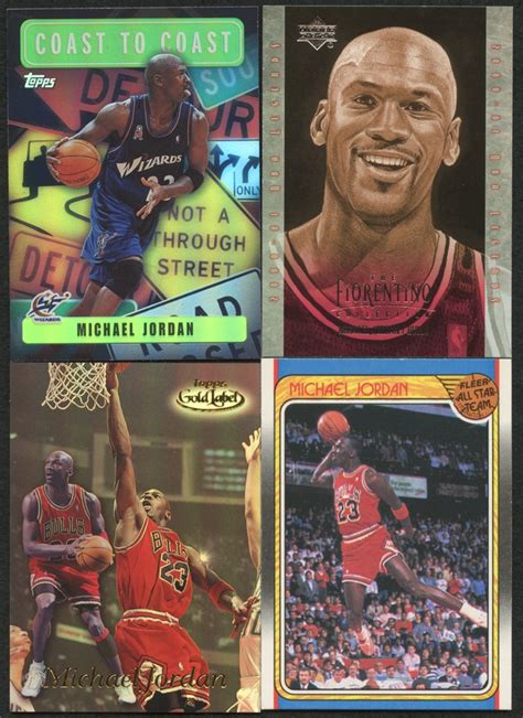 Basketball superstar michael jordan is one of the most successful, popular, and wealthy athletes in college, olympic, and professional sports history. Lot of (4) Michael Jordan Basketball Cards with 1988-89 Fleer #120 All-Star | Pristine Auction