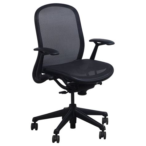 Knoll Chadwick Used Mesh Conference Chair Black National Office