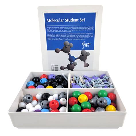 Buy In And Chemistry Model Student Kit 281 Pieces Mm 007 With Atom