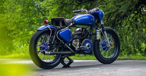 This Is 1959 Royal Enfield Bullet Thats Powered By A Diesel Engine