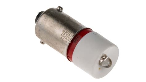 Rs Pro Red Led Indicator Lamp 24v Acdc Ba9s Base 10mm Diameter