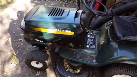 Craftsman Lt1000 Lawn Tractor Update Runnin Good Youtube
