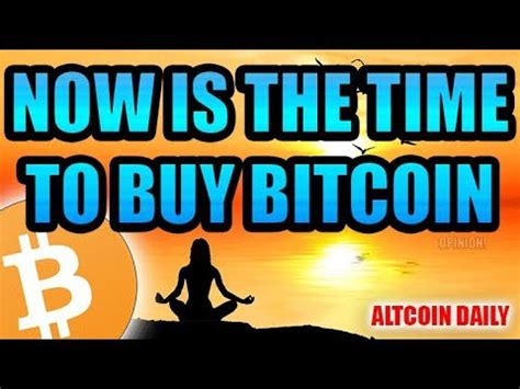 Heading into 2021, buying bitcoin and cryptocurrency in canada can be a difficult process. NOW Is The Time To Start Buying Bitcoin [Bitcoin ...