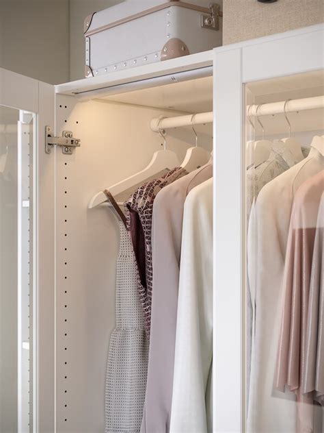 Youdenova clothes rack on wheels, double rails rolling clothing rack with shelves, clothes rack for hanging clothes, black garment rack, hanging wardrobe rack 4.4 out of 5 stars 1,074 $39.99 $ 39. KOMPLEMENT white, Clothes rail, 100 cm - IKEA