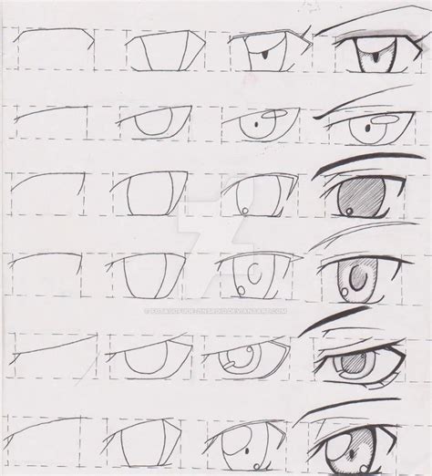 Manga Tutorial Sketches Tutorial Eye Tutorial Eye Sketch Anime