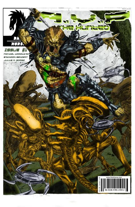 alien vs predator comic cover by grovelbegger on deviantart