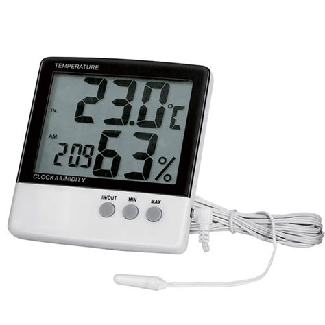 Thermometer And Hygrometer In And Out Thermo Hygrometer Temp Humidity