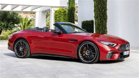 2022 Mercedes Amg Sl Debuts With Fabric Roof Awd And V8 Power Car Hot Sex Picture