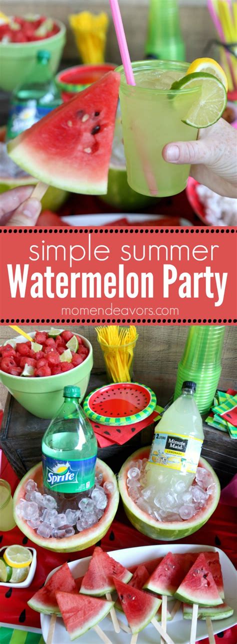 Even though you are at work you can still have a festive adults summer party themes celebration with these ideas and suggestions. Summer Fun Watermelon Party Ideas