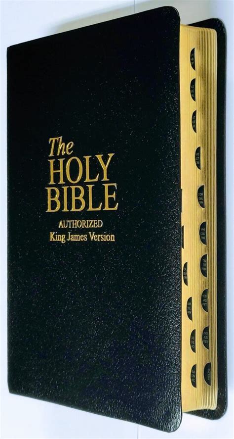 Kjv Bible With Mark Finley Study Helps Leather With Thumb Index