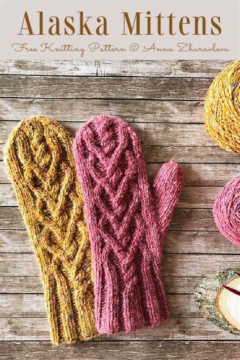 Winter Cable Mittens Free Knitting Patterns Artofit