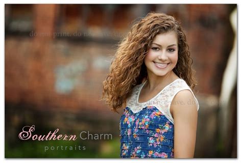 Pretty Senior Portrait Southern Charm Photography Knoxville Tn