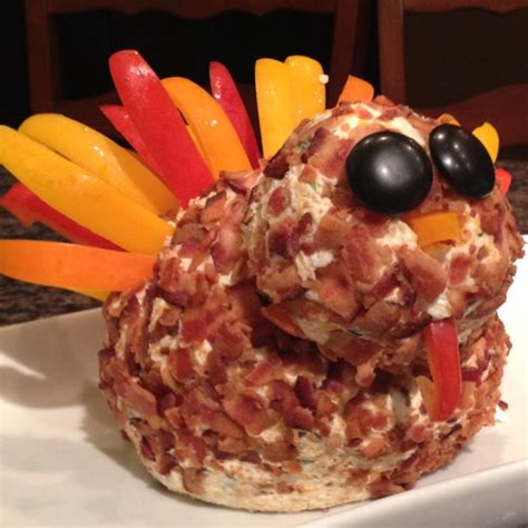 Thanksgiving Turkey Cheese Ball Fall Recipes Food Holiday Recipes