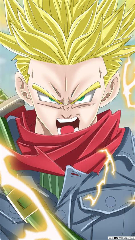 Dragon Ball Z Trunks Iphone Wallpapers Wallpaper Cave