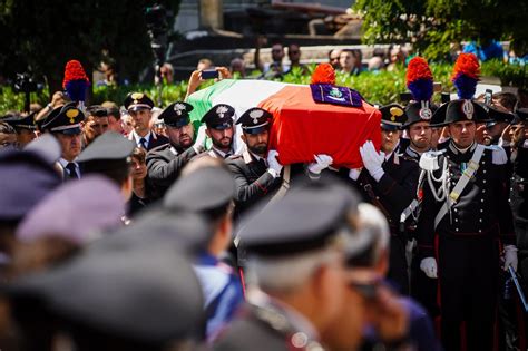 Funerale Carabiniere Ucciso A Roma Il Giorno Delladdio A Mario La Diretta