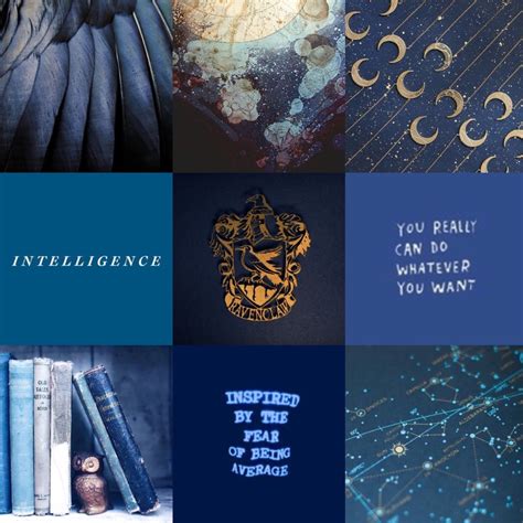 Ravenclaw Aesthetic Harry Potter Intelligence Wisdom Creativity