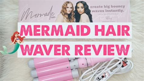Mermaid Hair Waver Review Short Hair Youtube