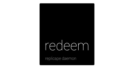 To make something less bad: Redeem - Thing-Printer.com