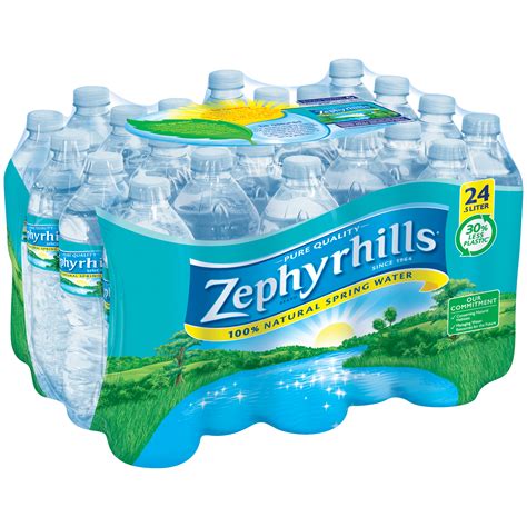 Zephyrhills Water Natural Spring 24 1 Pt 09 Fl Oz 05 Lt Bottles