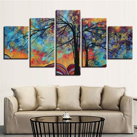 Abstract Tree Nature Panel Canvas Art Wall Decor Canvas Storm