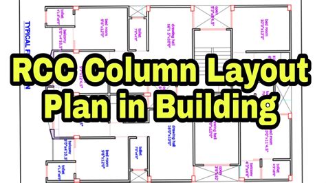 Column Layout Plan Column Layout For A Residential Building Rcc