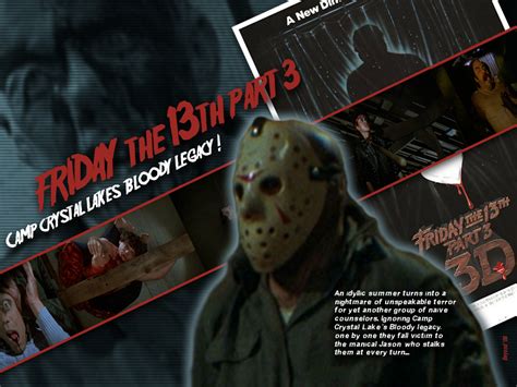 Friday The 13th Part 3 Friday The 13th Wallpaper 21227945 Fanpop