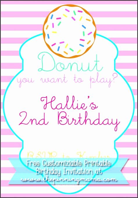 Here we have an example you can use. 9 Birthday Party Invitation Template Framework ...