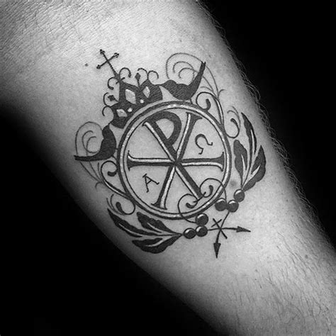 Ziehen sie alle blicke auf sich, indem sie sich patricia rocha tattoo. 50 Chi Rho Tattoo Designs für Männer - Christian Symbol ...