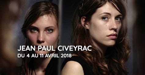 A Laffiche De La Rétrospective Jean Paul Civeyrac à La