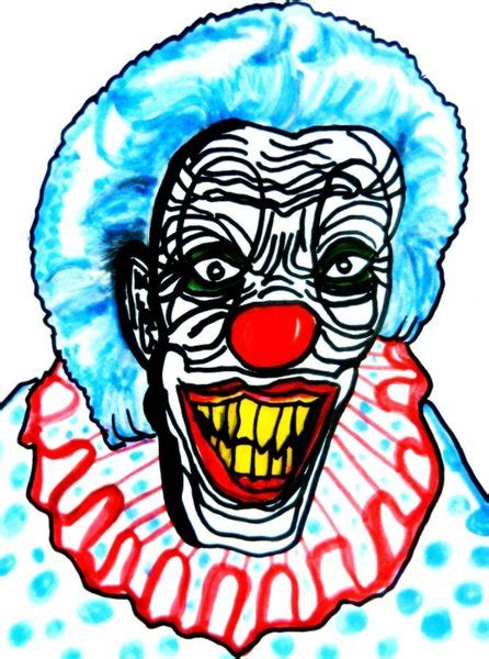 Scary Clown Drawing Free Download On Clipartmag