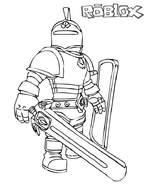 Printable coloring pages for kids. Roblox Coloring Pages - Coloring Home