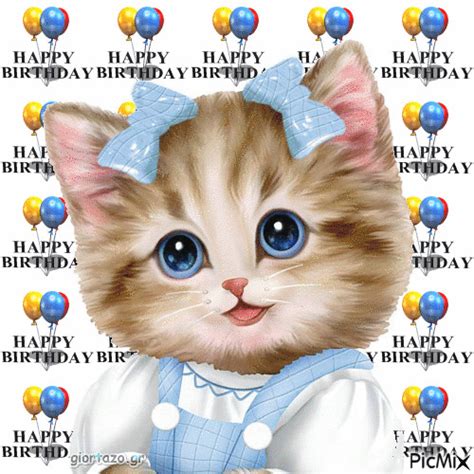 Happy Birthday Kitten Images
