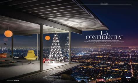Maxim Magazine Features Modern Christmas Trees In La Confidential