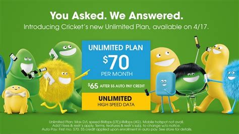 Cricket Wireless Takes On T Mobile With 70 Unlimited Plan Pcmag