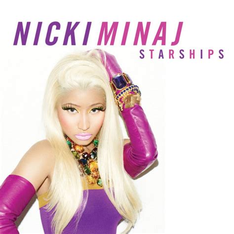 Nicki Minaj Starships Hitparadech
