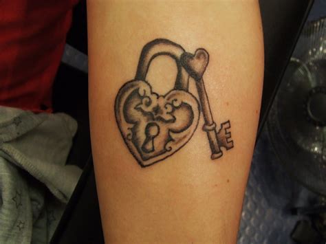 Heart And Key Tattoos For Couples 100tattoos Art