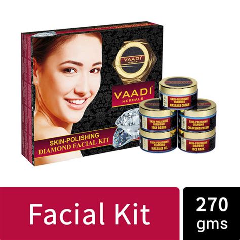 Vaadi Herbal Skin Polishing Diamond Facial Kit 270g Cosmo Worlds