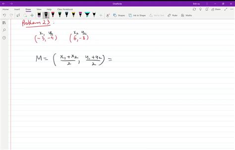 Solvedfind The Midpoint Of Each Line Segment With The Given Endpoints 3 4 And 6 8