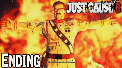 Just Cause 3 Ending And Final Boss General Di Ravello Boss Fight