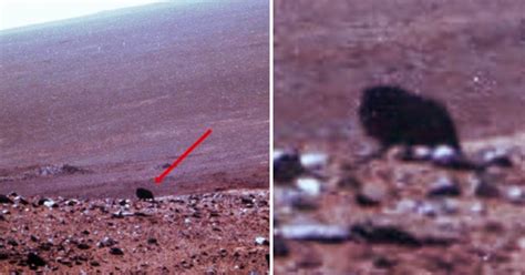 Four Legged Alien Creature Spotted On Mars By Nasas Rover