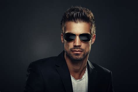 Portrait Of Men With Sunglasses Valencia Voci Aesthetics And Wellness