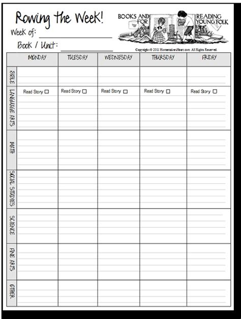 The free homeschool planner includes over 200 pages and is divided into 13 separate pdfs (to make it easier to find things). blank (B)FIAR planning sheet | Homeschool - Before Five in ...