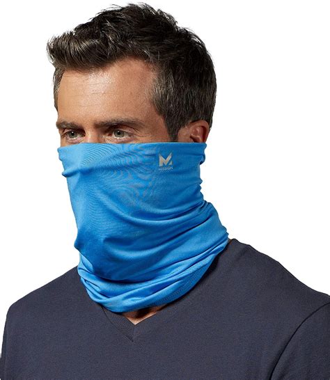 Amazon Com Mission Cooling Neck Gaiter Ways To Wear Face Mask