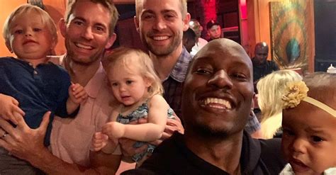 Tyrese Hangs With Paul Walkers Brothers And Their Kids On