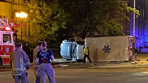 1 Killed In Crash Involving Louisville Metro Ambulance In Downtown