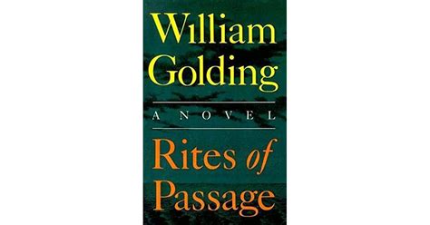 Rites Of Passage By William Golding