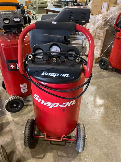 Snap On 20 Gallon Portable Air Compressor 125 Psi Able Auctions
