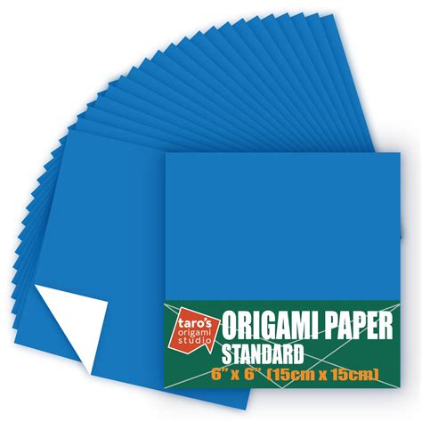 Standard Size 6 Inch Premium Japanese Origami Paper 200 Sheets Single