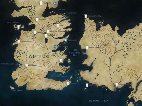 Game Of Thrones Interactive Map Is Your Guide To The Land Of Westeros